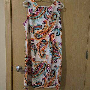 NWT Alyx Printed Paisley Sheath Dress (18)